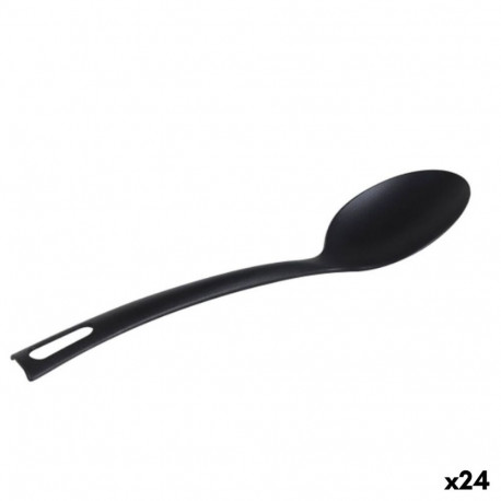 Spoon Quttin Quttin Nylon 28 x 6 x 4 cm Black (24 Units)