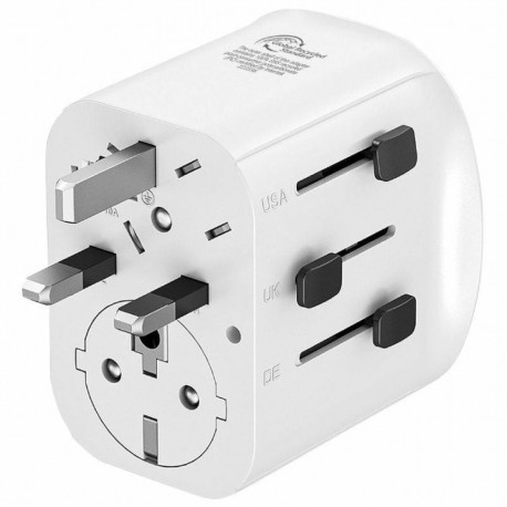 Universal Travel Power Adapter Muvit MCADP0006 White 150 W 15 w