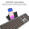 Bluetooth Keyboard Subblim SUBKB-3MIE310 Black
