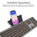 Bluetooth Keyboard Subblim SUBKB-3MIE310 Black