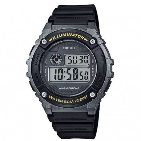 Men's Watch Casio ILLUMINATOR BLACK (Ø 43,5 mm)