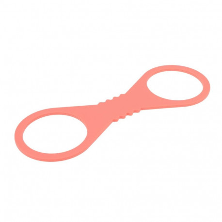 Erotic handcuffs Sportsheets Peaches 'n CreaMe Orange Pink