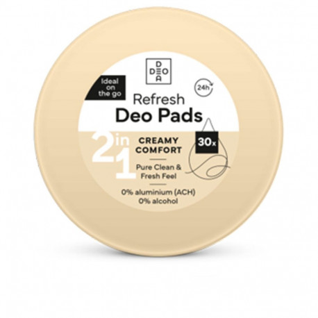 Deodorant Deodea DEO PADS Cremy Comfort (30 Ühikut)