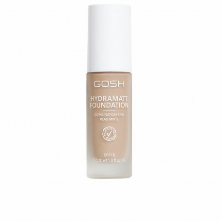 Liquid Make Up Base Gosh Copenhagen HYDRAMATT Nº 010-Light Dark-Neutral Spf 15 30 ml