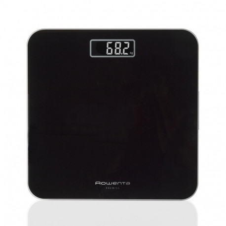 Digital Bathroom Scales Rowenta BS1800V0 Black Tempered Glass 160 kg
