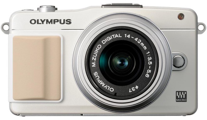 Olympus PEN Mini E-PM2 + 14-42mm II Kit, valge