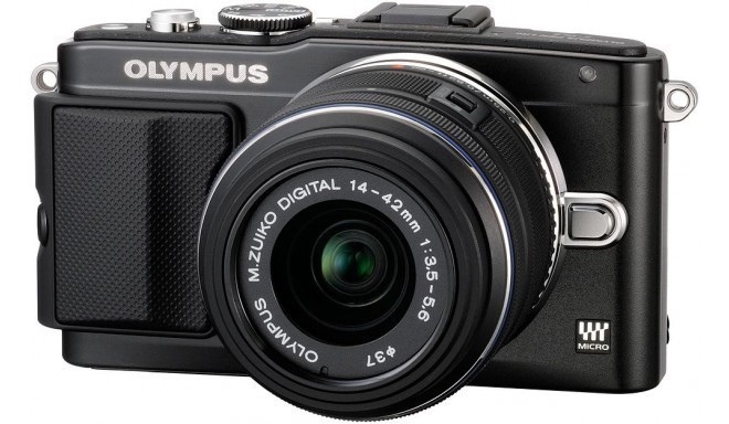 Olympus PEN Lite E-PL5 + 14-42 мм II Kit чёрный