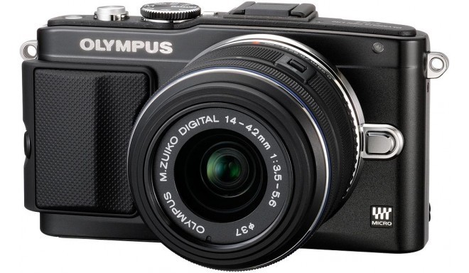 Olympus PEN Lite E-PL5 + 14-42mm II Kit, black