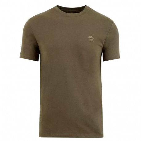 Men’s Short Sleeve T-Shirt Timberland Dunstan River Brown