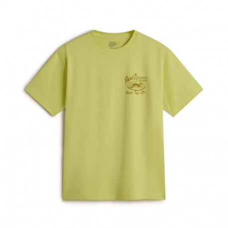 Men’s Short Sleeve T-Shirt Vans Paul Vs Ss Khaki