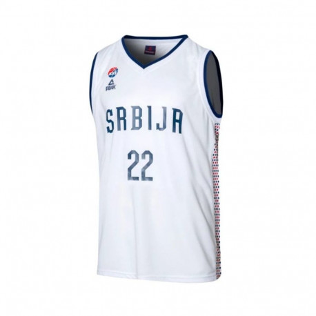 Basketball shirt Peak Srbija 22 White