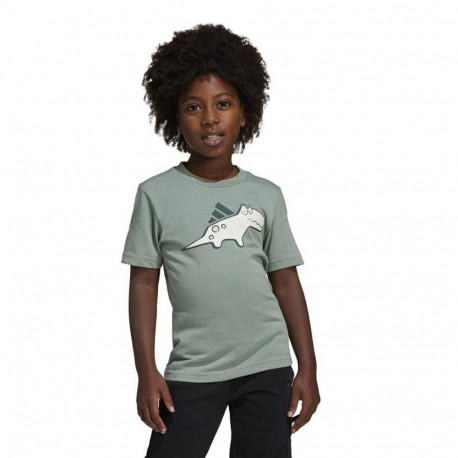 Laste Lühikeste varrukatega T-särk Adidas Lk Adrpt Sinine - 6-7 aastat