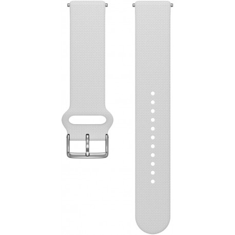 Polar watch strap 20mm S-L T, white silicone (opened package)