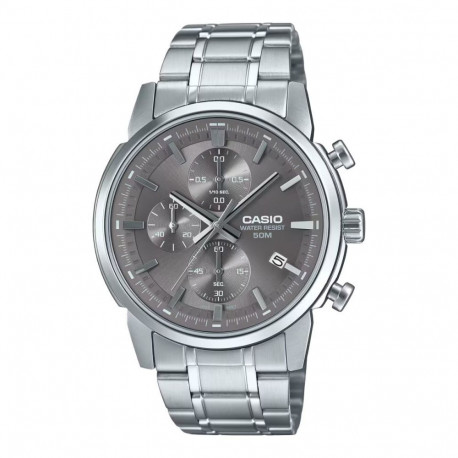 Men's Watch Casio MTP-E510D-8AVDF Silver (Ø 42 mm)