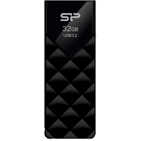 Silicon Power flash drive 32GB Blaze B03 USB 3.2, black (opened package)