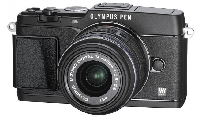 Olympus PEN E-P5 + 14-42mm II komplekts, melns