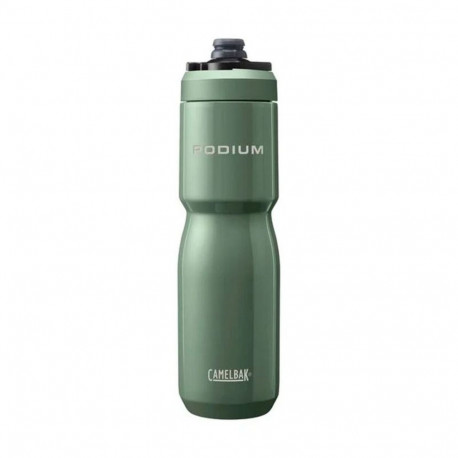 Water bottle Camelbak Podium Insulated Dark green Stainless steel