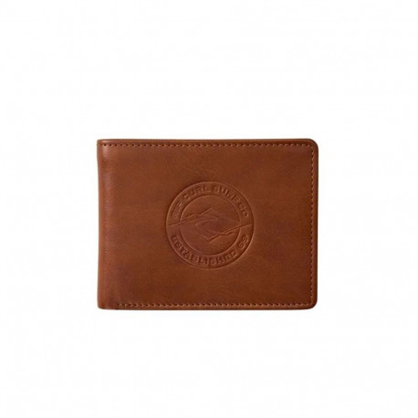 Men's Wallet Rip Curl Stapler Pu All Day Dark brown