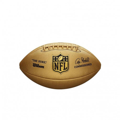 Rugby Pall Wilson The Duke Metallic Edition YL Kuldne