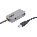 USB-jaotur Startech U01043-USB-EXTENDER Must Hõbedane