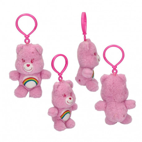 Cuddly Toy Keyring Care Bears Pink