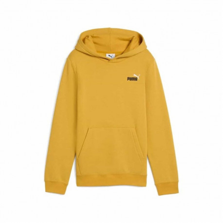 Tüdrukute kapuutsiga dressipluus Puma Essentials 2 Kuldne - 15-16 aastat