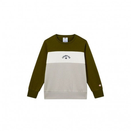 Children’s Sweatshirt without Hood Champion Icons Plus Green Olive - 11-12 Years