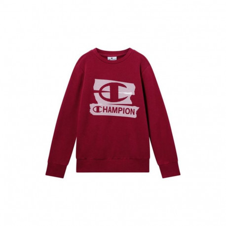 Children’s Sweatshirt without Hood Champion Graphic Shop Maroon Dark Red - 15-16 Years