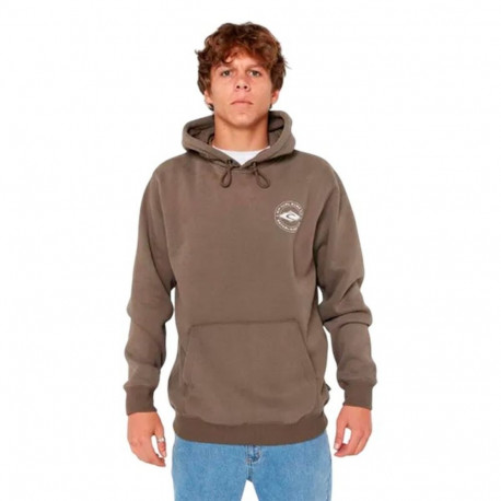 Men’s Hoodie Rip Curl Staple Hood Brown - L