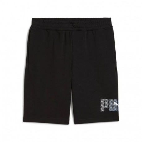 Men's Sports Shorts Puma Essentials Logo Lab Black - L
