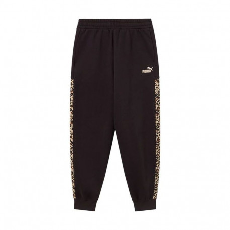 Long Sports Trousers Puma Ess Graphic Animal Black Lady - XS