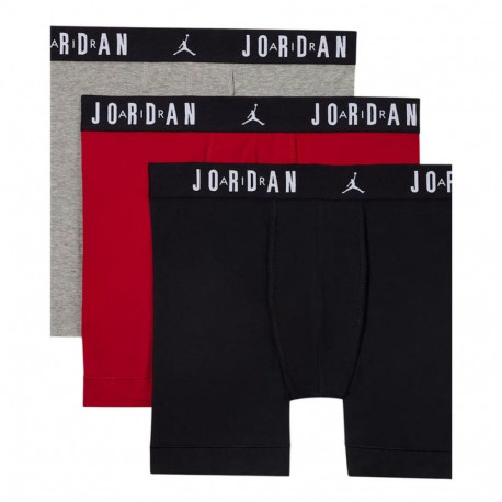 Meeste bokserid Jordan Flight Cotton Core 3Pk Must 3 Tükid, osad 3 Ühikut - 2XL