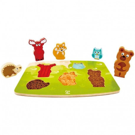 Child's Wooden Puzzle Hape 6 Pieces