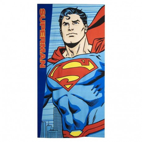 Beach Towel Superman Blue 70 x 140 cm