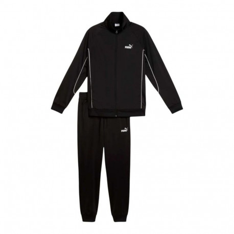 Tracksuit for Adults Puma Poly Piping Sui Black Men