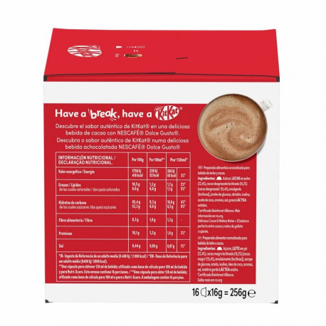 Kohvikapslid Dolce Gusto DOLCE G.12581057 16 Tükid, osad (16 Ühikut)