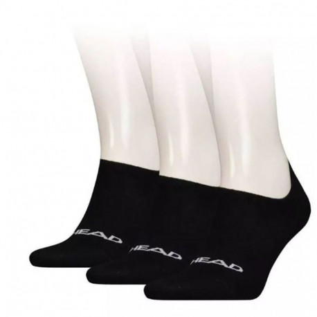 Ankle Sports Socks Head Black 3 Pieces