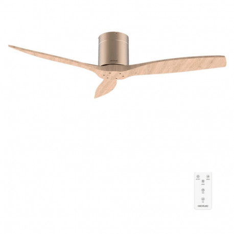 Cecotec Ceiling Fan EnergySilence Aero 5400 Classic 40W Ø132cm Gold Wood 6 Speeds