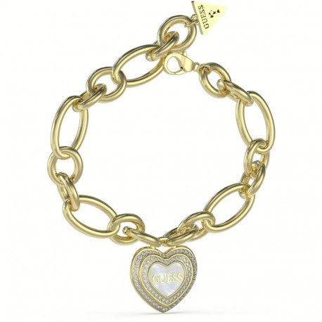 Ladies' Bracelet Guess JUBB04025JWYGWHS 25 cm