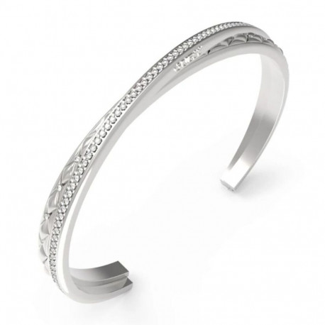 Ladies' Bracelet Guess JUBB04584JWRHS 20 cm Silver