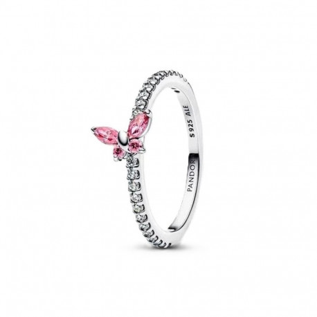 Ladies' Ring Pandora 194269C02-54 14 Silver Pink
