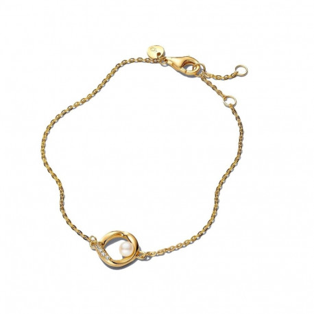 Ladies' Bracelet Pandora 563830C01-18 18 cm Golden