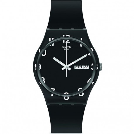 Ladies' Watch Swatch OVER BLACK (Ø 34 mm)