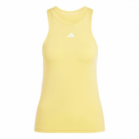 Naiste Spordi Topp Adidas Essentials Tr-Es 3S Tk Kollane