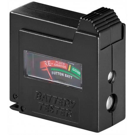 Goobay battery tester, black