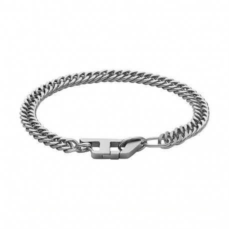 Meeste Käevõru Diesel DX1510040 Roostevaba teras Hõbedane