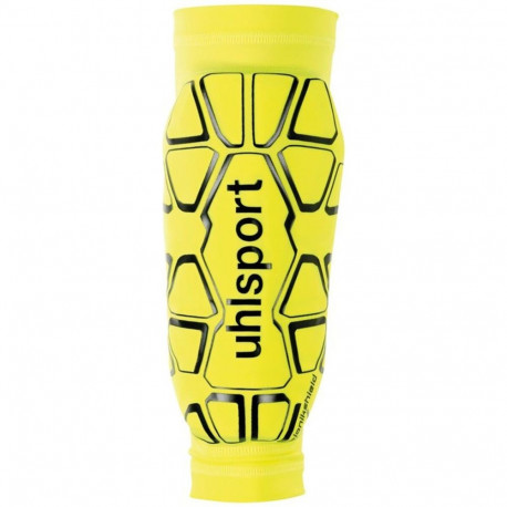 Football Shinguards Uhlsport Bionikshield Yellow - XL