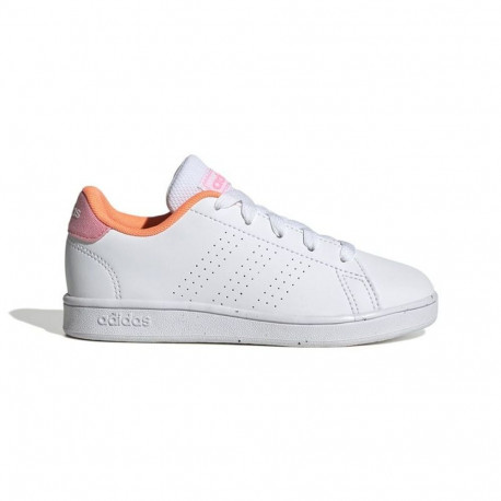 Meeste Jooksukingad Adidas Advantage Lifestyle Court Lace Valge