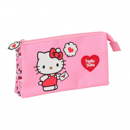 Reisikott Hello Kitty Roosa 22 x 12 x 3 cm