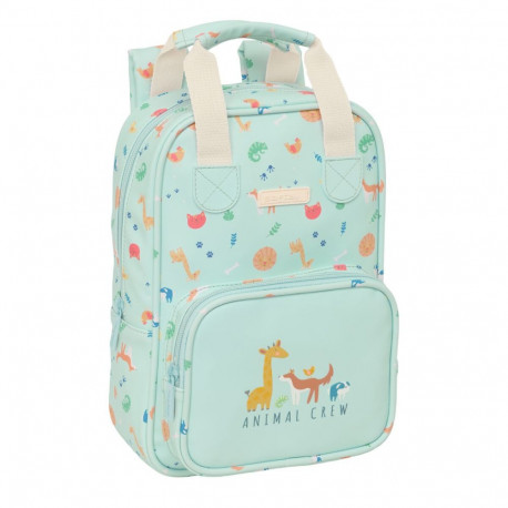 School Bag Safta Pandi Light Blue 20 x 28 x 8 cm